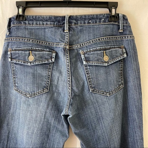 Banana Republic Vintage Y2K Low Rise Boot Cut Jeans size 4 - Picture 2 of 5